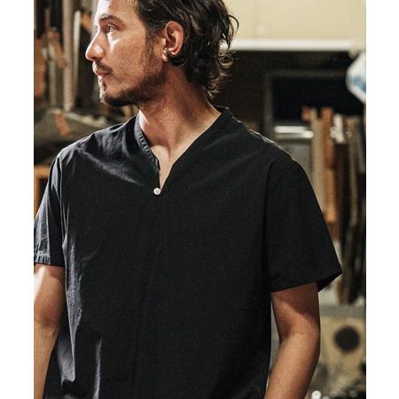 wjk reluxe 【wjk reluxe】cool stretch half sleeve pullover shirts 