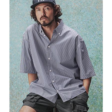 THEOREM 【THEOREM(セオレム)】High Tech Stripe HS Shirt ストライプ