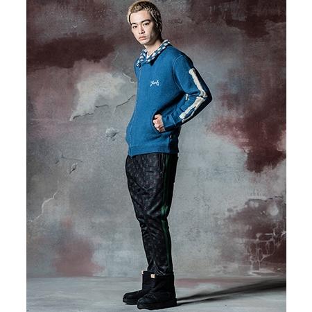 glamb 【glamb(グラム)】Knit Riders Jacket ニットライダース