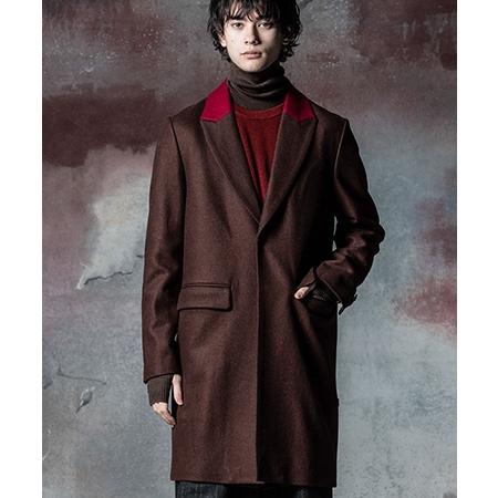 【3連休値下げ！】 glamb/ノーボタンチェスターコート No Button Chester Coat / ノーボタンチェスターコート（チェスター