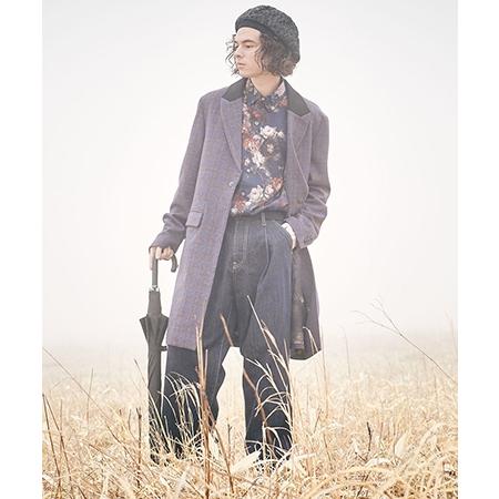 【3連休値下げ！】 glamb/ノーボタンチェスターコート No Button Chester Coat / ノーボタンチェスターコート（チェスター