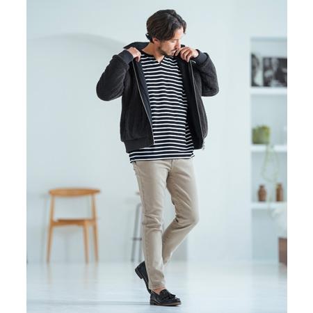 美品　定価５万円　マージンMagine　スタンドファーフード　モッズダウンコート Magine（マージン）の「【Magine】NYLON FUR DOWN MODS COAT：ナイロン