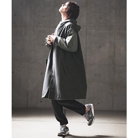 GLIMCLAP 【GLIMCLAP(グリムクラップ)】Military design mixed hooded 