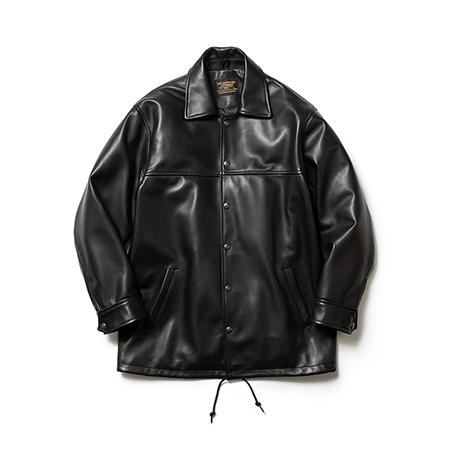 レザーコート 革ジャン メンズ レザージャケット 紳士服 vネック