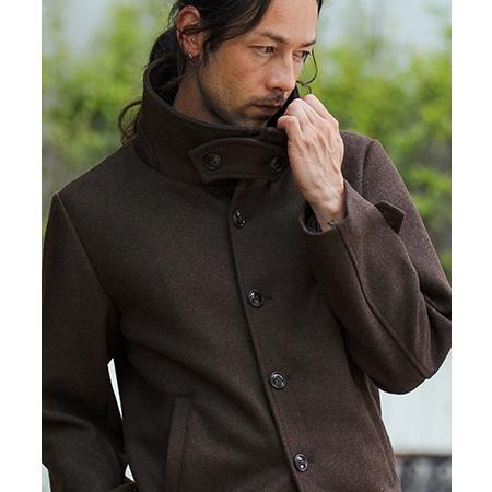 CAMBIO（カンビオ） 【】メルトンシングルPコート(CMB-R0091) : CAMBIO