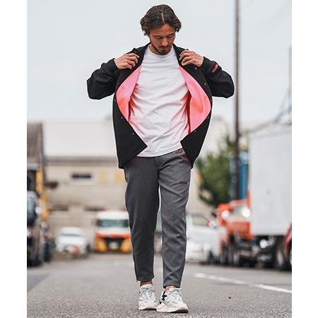 felkod（フィルコッド） 【】Neon Logo Print Cardboard Half Jacket