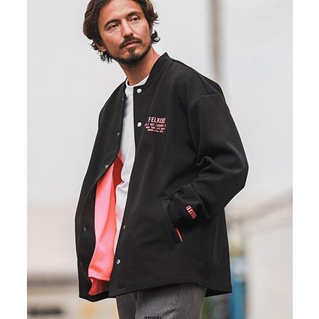 felkod（フィルコッド） 【】Neon Logo Print Cardboard Half Jacket
