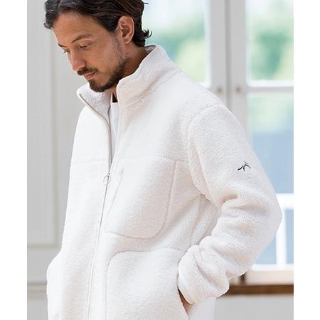 CALL&RESPONSE(コールアンドレスポンス)】ボア-スタンドカラーブルゾン