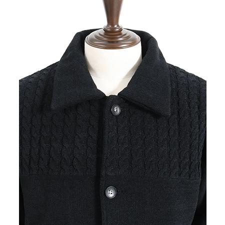 CALL&RESPONSE(コールアンドレスポンス)】中綿ニットジャケット