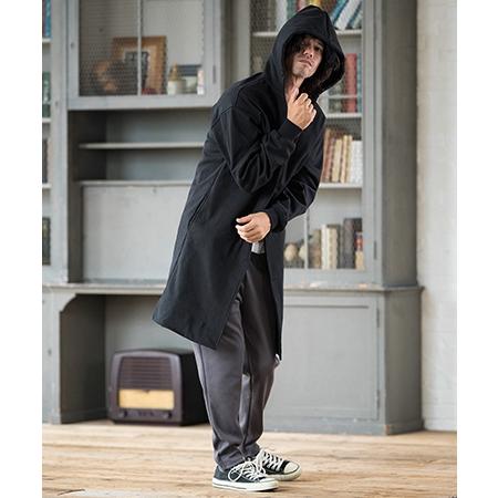 CAMBIO（カンビオ） 【】Fleece Bonding Denim Hooded Coat デニム