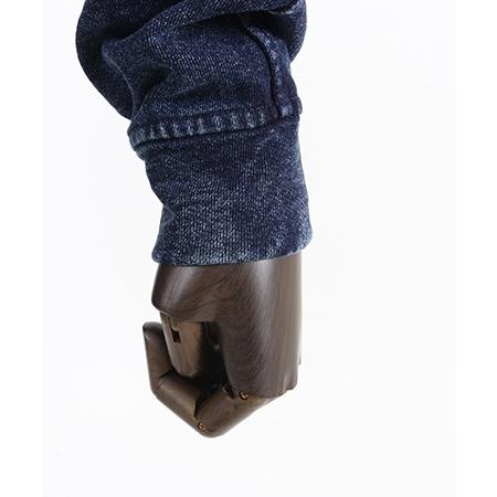 CAMBIO（カンビオ） 【】Indigo URAKE Poncho Like Hooded Jacket