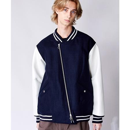 rehacer（レアセル） 【】Slant Riders Studium JKT スタジャン 