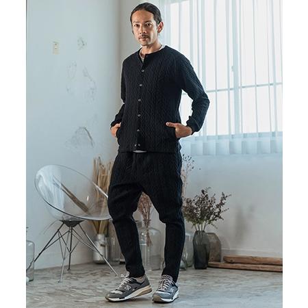 CAMBIO（カンビオ） 【】Japanese Fabricケーブルキルティングノー