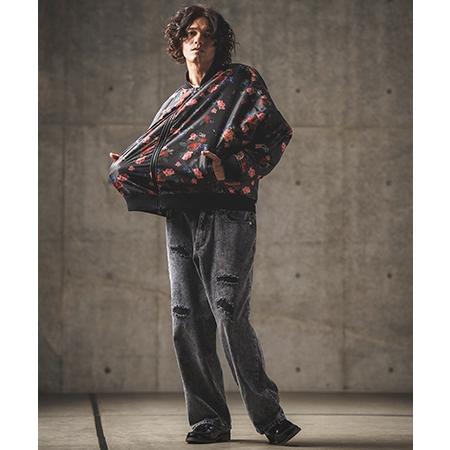 GLIMCLAP 【GLIMCLAP(グリムクラップ)】 Reversible flight jacket 