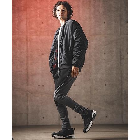 GLIMCLAP 【GLIMCLAP(グリムクラップ)】 Reversible flight jacket 