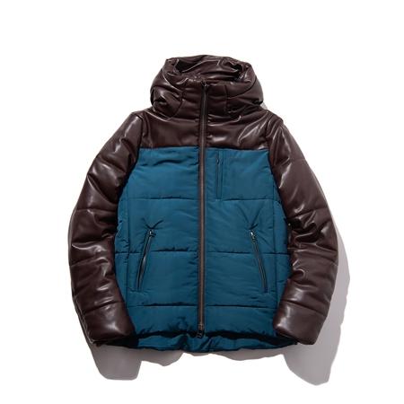 glamb（グラム） 【】Combination Padded Jacket コンビネーションパ