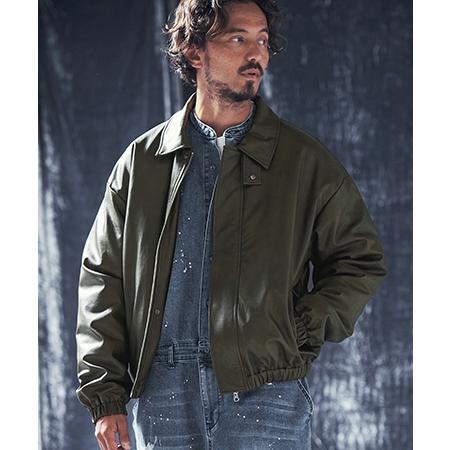 ANGENEHM（アンゲネーム） 【】Vintage looks blouson ジップアップ