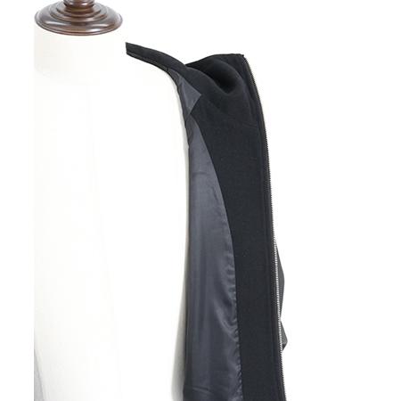 ANGENEHM（アンゲネーム） 【】Native pattern rib hooded blouson 