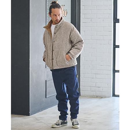 CAMBIO（カンビオ） 【】 ツイードリバーシブル中綿ジャケット(CA-24