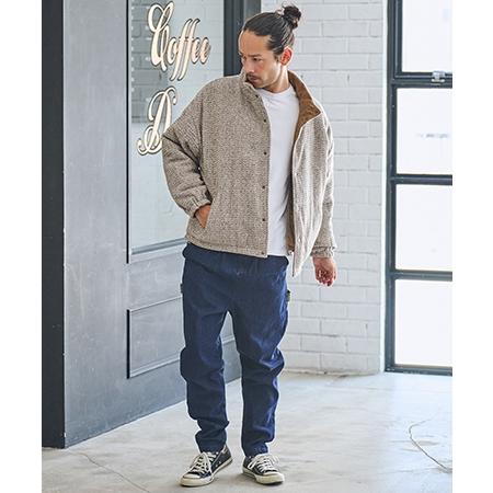 CAMBIO ツイード　リバーシブル　ジャケット 楽天市場】【CAMBIO(カンビオ)】 ツイードリバーシブル中綿ジャケット