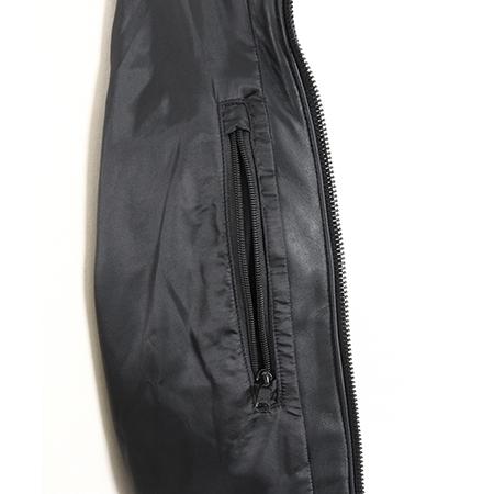 ADAM PATEK（アダムパテック） 【】leather looose down jacket ダウン