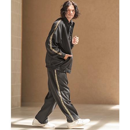 CAMBIO（カンビオ） 【】Cardboard Knit Side Line Track Jacket