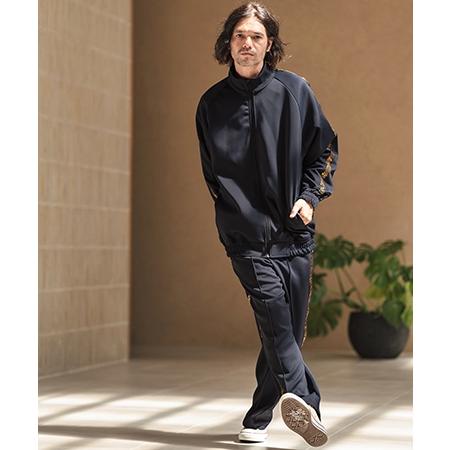 CAMBIO（カンビオ） 【】Cardboard Knit Side Line Track Jacket