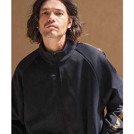 CAMBIO（カンビオ） 【】Cardboard Knit Side Line Track Jacket