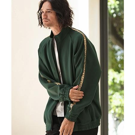 CAMBIO（カンビオ） 【】Cardboard Knit Side Line Track Jacket