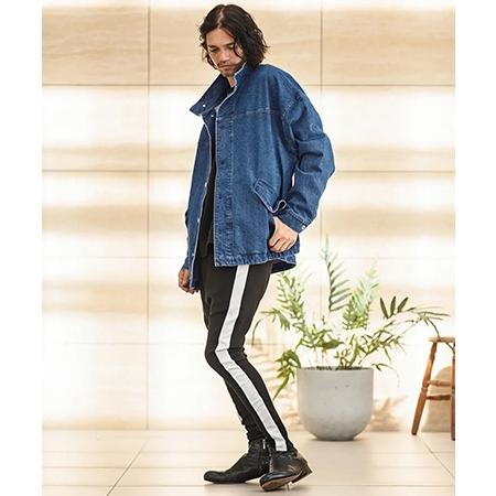 CAMBIO カンビオ ミリタリースタンドデニムジャケット&パンツ 楽天市場】【CAMBIO(カンビオ)】M-65ミリタリースタンドデニム