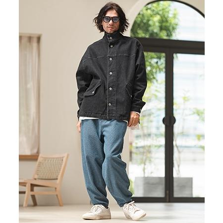 CAMBIO カンビオ ミリタリースタンドデニムジャケット&パンツ M CAMBIO（カンビオ） 【】M-65ミリタリースタンドデニムジャケット(BP