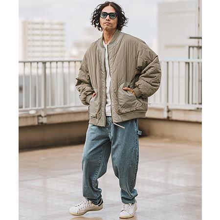 CAMBIO（カンビオ） 【】ルーズシルエットキルティングボンバー