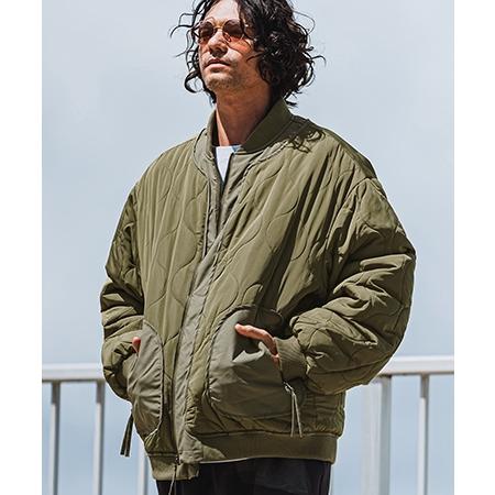 CAMBIO（カンビオ） 【】ルーズシルエットキルティングボンバー