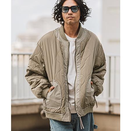 CAMBIO（カンビオ） 【】ルーズシルエットキルティングボンバー