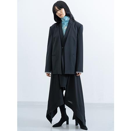 【HATRA(ハトラ)】Dub Tailored Jacket テーラードジャケット(OU01-25ss)の画像