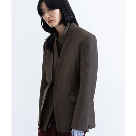 【HATRA(ハトラ)】Dub Tailored Jacket テーラードジャケット(OU01-25ss)の画像
