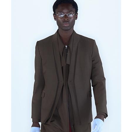 【HATRA(ハトラ)】Dub Tailored Jacket テーラードジャケット(OU01-25ss)の画像