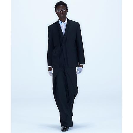 【HATRA(ハトラ)】Dub Tailored Jacket テーラードジャケット(OU01-25ss)の画像