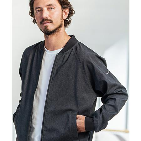 コールアンドレスポンスZIPブルゾン-ストレッチデニム(251-1103-04) CALL&RESPONSE(コールアンドレスポンス)】ZIPブルゾン