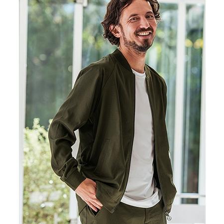 【コールアンドレスポンス】MA-1ブルゾン-麻ライク(251-1103-08) CALL&RESPONSE(コールアンドレスポンス)】MA-1ブルゾン-麻ライク(251