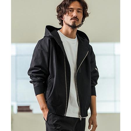 Magine（マージン） 【】Cotton Jacquard Stretch Fabric Hooded 