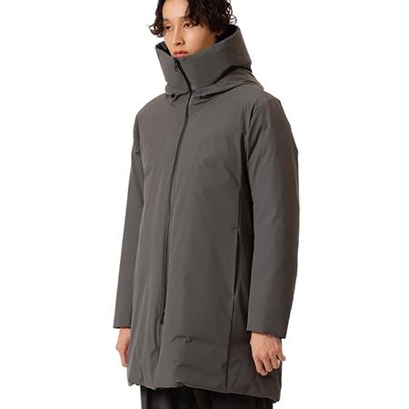 【ATTACHMENT(アタッチメント)】3LAYER LIGHT TAFFETA HOODED DOWN COAT ダウンコート(AC52-099)の画像