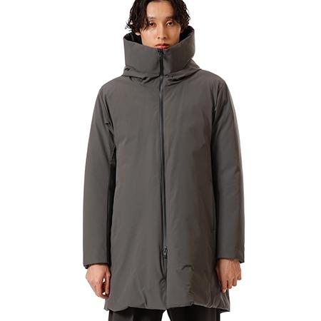 ATTACHMENT（アタッチメント） 【】3LAYER LIGHT TAFFETA HOODED DOWN