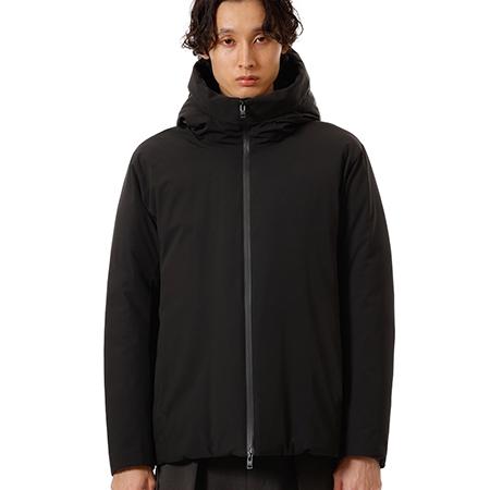 【ATTACHMENT(アタッチメント)】3LAYER LIGHT TAFFETA HOODED DOWN JACKET ダウンジャケット(AB52-100)の画像