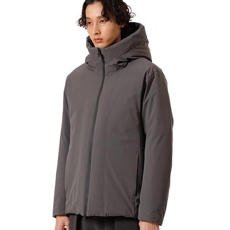【ATTACHMENT(アタッチメント)】3LAYER LIGHT TAFFETA HOODED DOWN JACKET ダウンジャケット(AB52-100)の画像