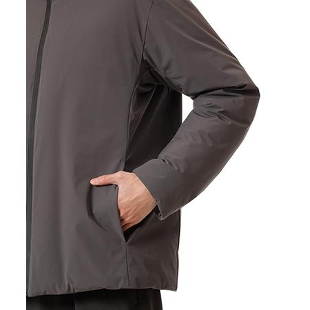 【ATTACHMENT(アタッチメント)】3LAYER LIGHT TAFFETA HOODED DOWN JACKET ダウンジャケット(AB52-100)の画像