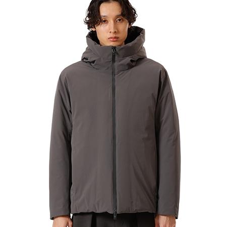 【ATTACHMENT(アタッチメント)】3LAYER LIGHT TAFFETA HOODED DOWN JACKET ダウンジャケット(AB52-100)の画像