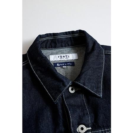 ジャケット・アウター DMTL THIRD THIRD JACKET RINSE 3(L) FDMTL(ファンダメンタル)】THIRD THIRD JACKET RINSE デニムジャケット