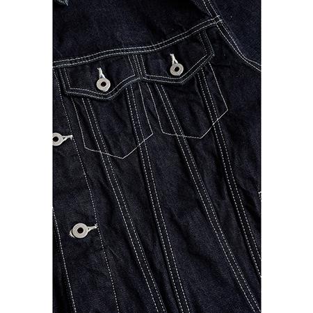 ジャケット・アウター DMTL THIRD THIRD JACKET RINSE 3(L) FDMTL(ファンダメンタル)】THIRD THIRD JACKET RINSE デニムジャケット