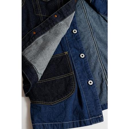 FDMTL（ファンダメンタル） 【】THIRD JACKET COVERALL RINSE
